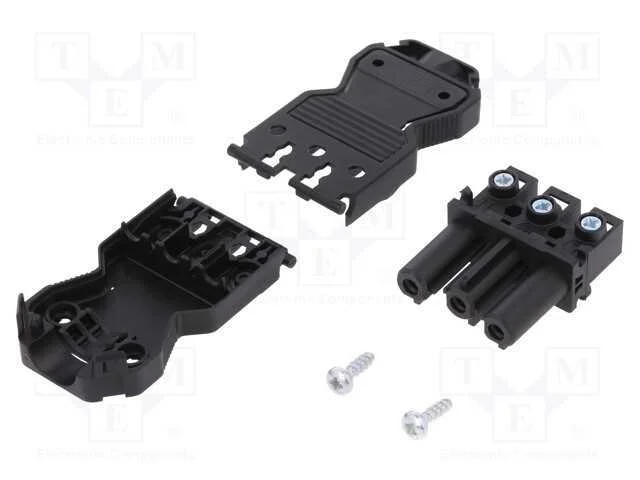 Conector: Bloco terminal separável, terminal para.