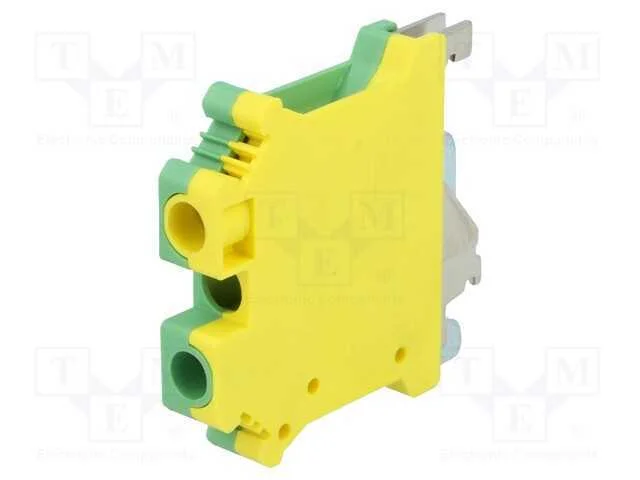 Conector: de carril, PC, 0,2÷6mm2, faixas: 1, bra.