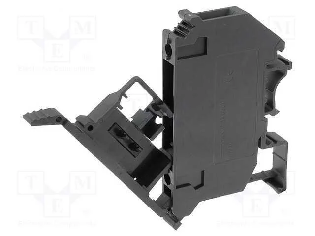 Conector: de carril, 0,2÷4mm2, faixas: 1, braçade.