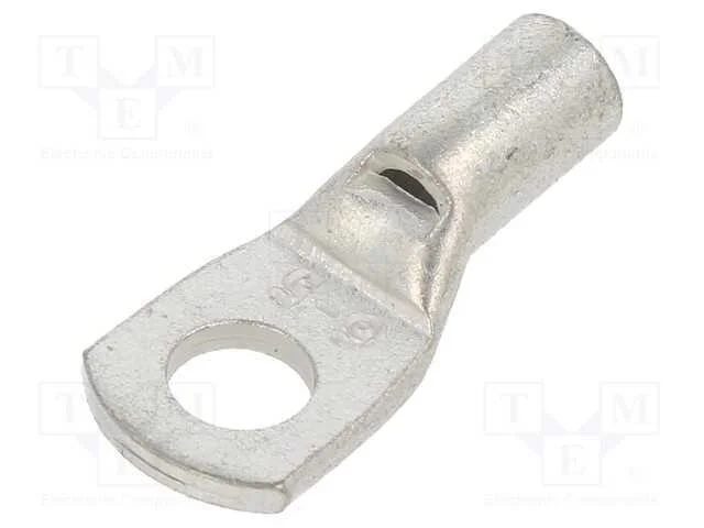 Terminal: anel tubular, M5, 6mm2, cerrar, com cab.
