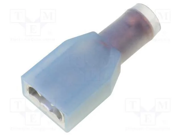 Conetor: plano, 6,3mm, 0,8mm, macho, 2,5÷3mm2, ce.