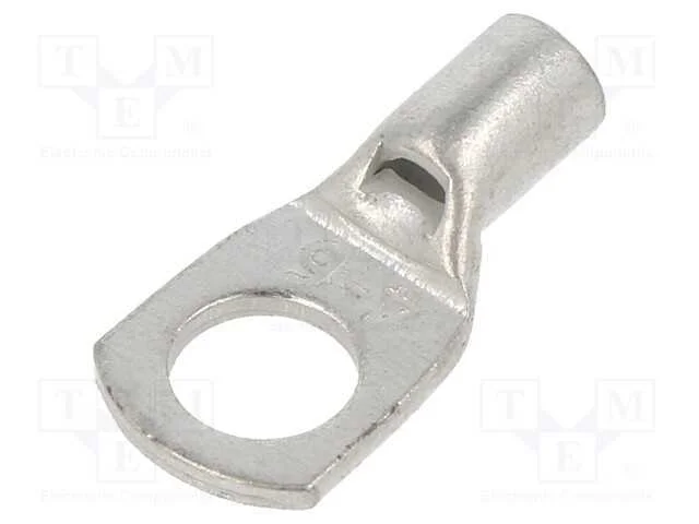 Terminal: anel tubular, M6, 4mm2, cerrar, com cab.