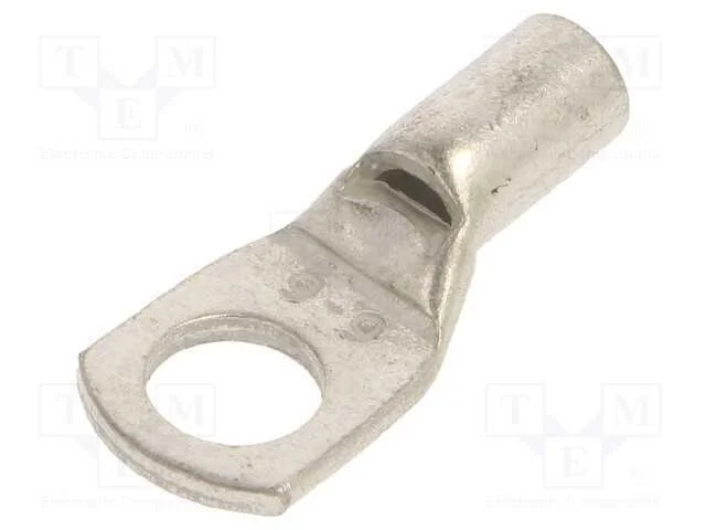 Terminal: anel tubular, M6, 6mm2, cerrar, com cab.