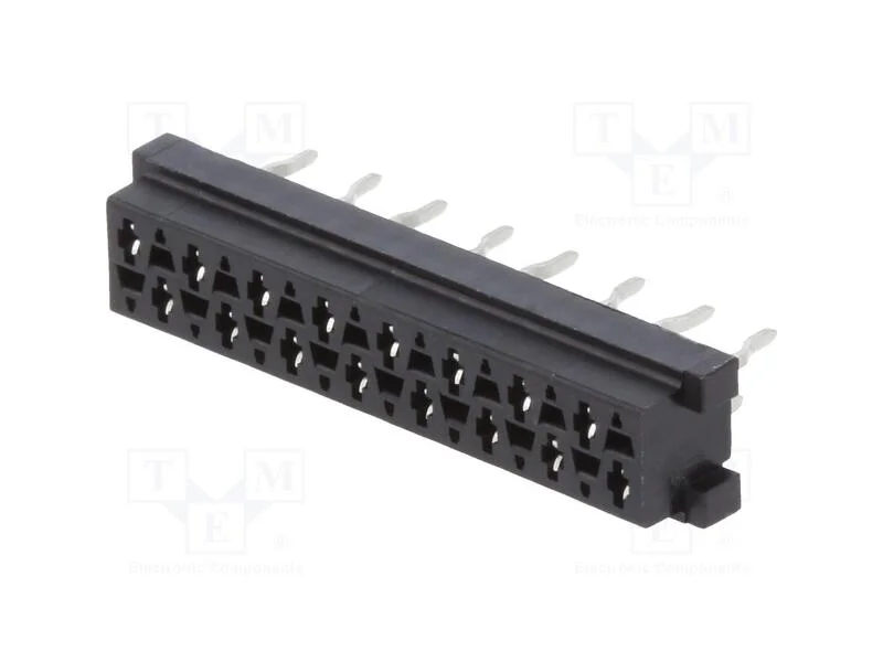 Micro-Match, Tomada, F&ecirc;mea, Pin: 16, Tht, para Pcb, Sistema: 2x8