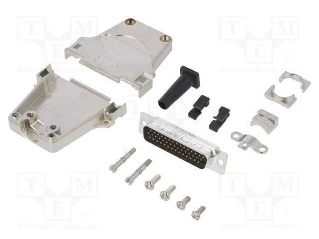D-Sub HD, PIN: 44, macho, simples, solda, com cab.