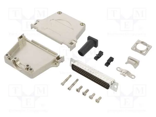 D-Sub HD, PIN: 62, macho, simples, solda, com cab.