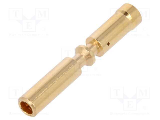 Contacto, Fêmea, 2mm, 0,75÷2,5mm2, Cerrar, com Cabo