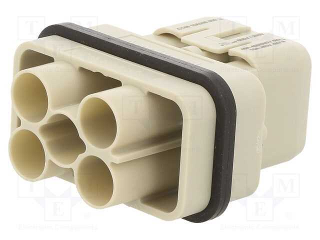 Conector: Hdc, Módulo, Macho, C146,Heavymate Q, Pin: 6(4+2), 6+Pe