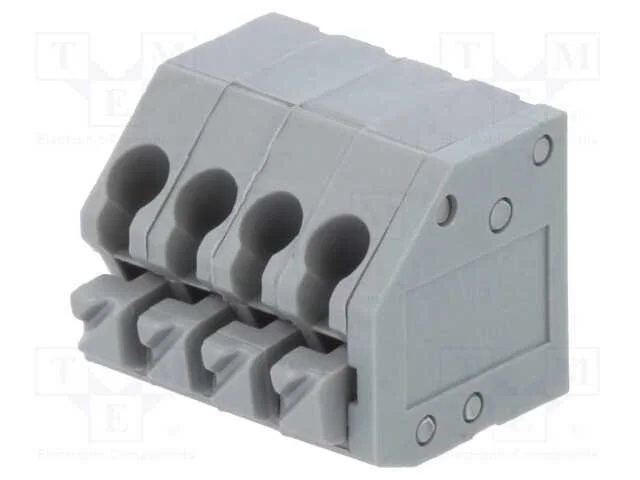 PCB bloco terminal, angulares 45, 3,5mm, faixas: .