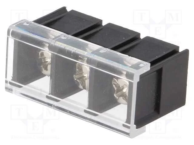 Pcb Bloco Terminal, Simples, 10mm, Faixas: 3, para Pcb, 4mm2, 20a