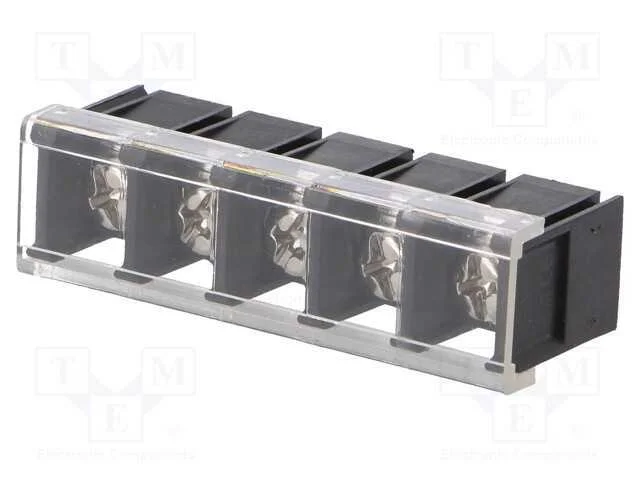 Pcb Bloco Terminal, Simples, 10mm, Faixas: 5, para Pcb, 4mm2, 20a