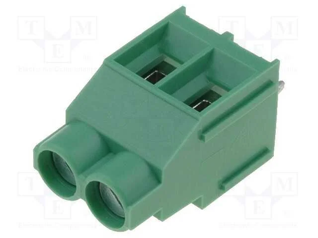 Pcb Bloco Terminal, Angulares 90, 6,35mm, Faixas: 2, para Pcb