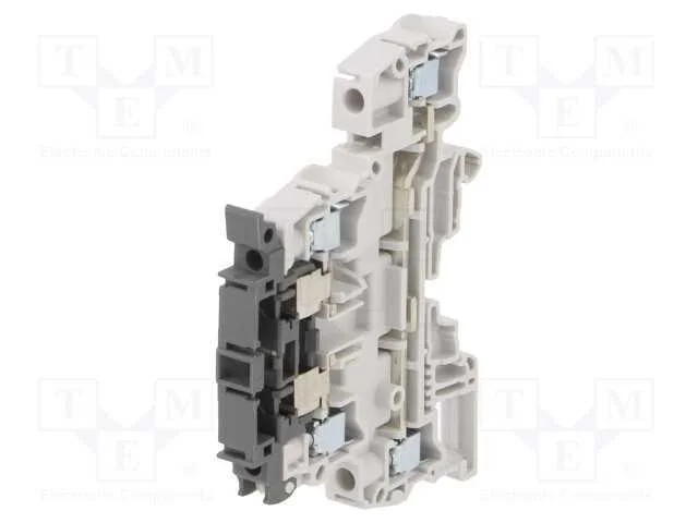 Conector: de carril, SNK, 0,2÷6mm2, faixas: 2, br.