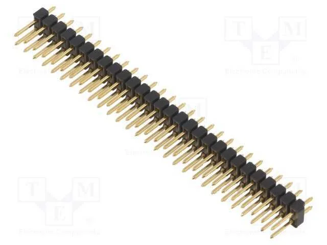 Barra de pinos, pinos, macho, PIN: 56, simples, 2.