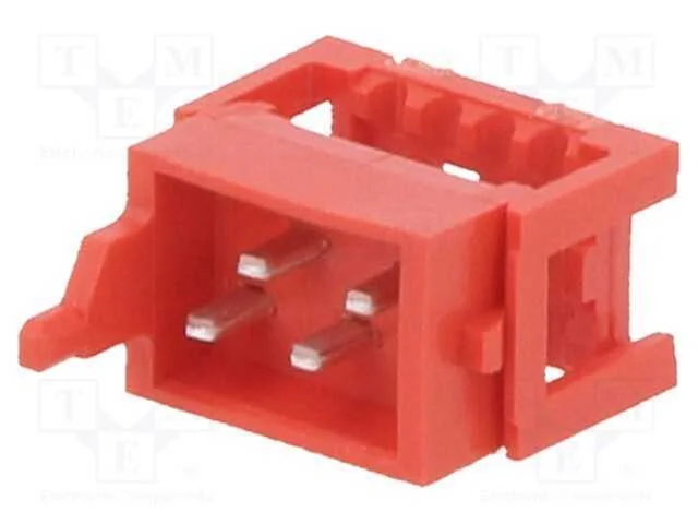 Micro-Match, Ficha, Macho, Pin: 4, Idc, para Fita, Sistema: 2x2