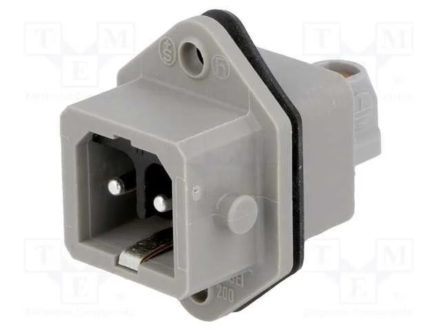 Conector: retangulares, ST, tomada, macho, PIN: 2.