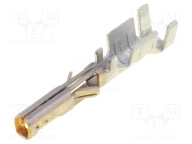 Contacto, f&ecirc;mea, dourado, 0,205&divide;0,519mm2, 24AWG&divide;2.