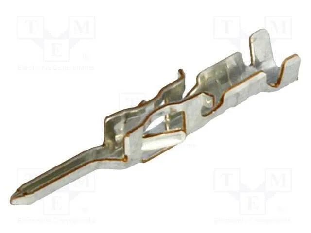 Contacto, Macho, Estanhado, 0,05÷0,14mm2, 30awg÷26awg, Cerrar