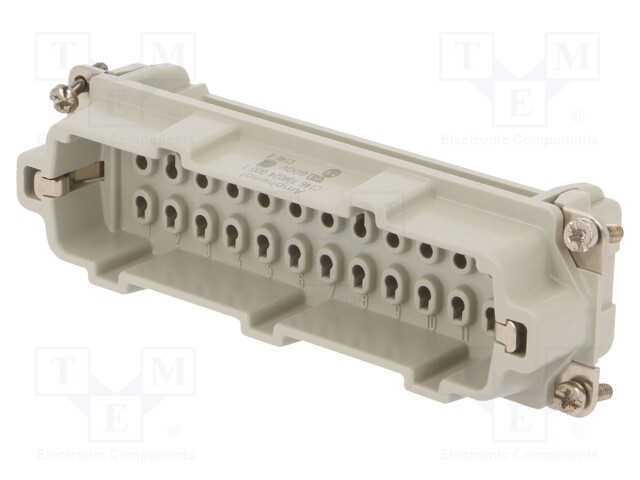 Conector: Hdc, Inserto de Contatos, Macho, C146,Heavymate e