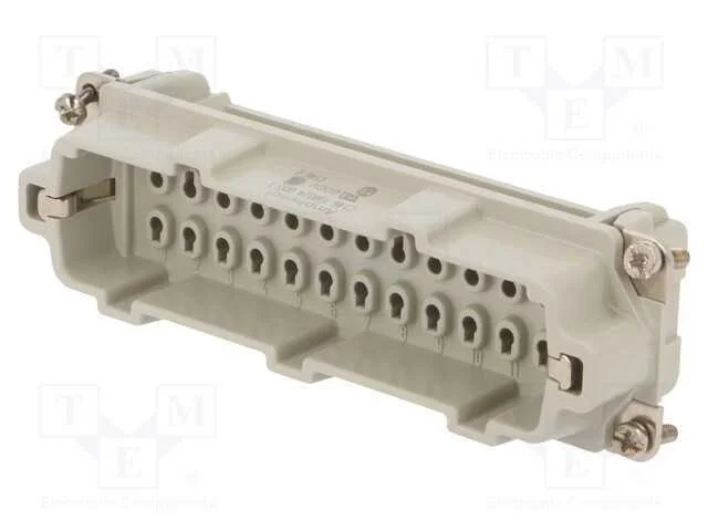 Conector: HDC, inserto de contatos, macho, C146,h.