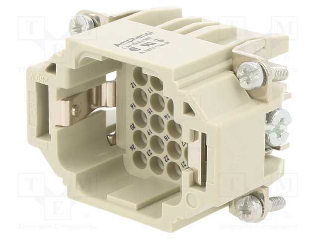 Conector: Hdc, Inserto de Contatos, Macho, C146,Heavymate Dd