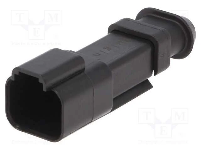 Conector: Fio-Fio, Px0, Macho, Ficha, com Cabo, Pin: 2, Preta, Ip68