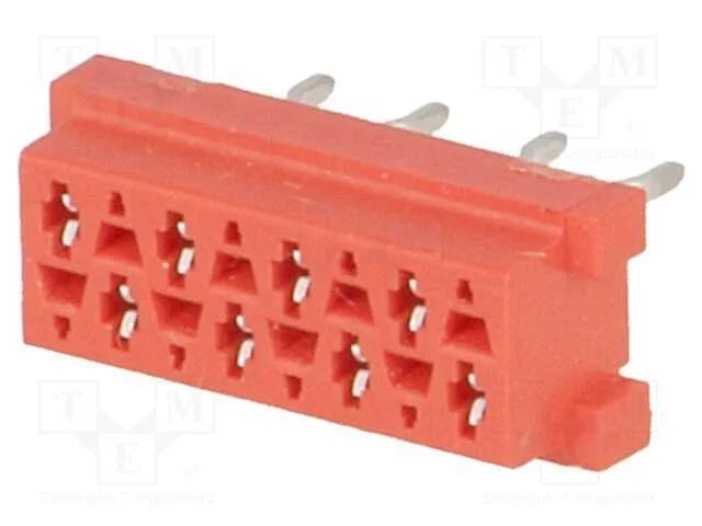 Micro-Match, Tomada, Fêmea, Pin: 8, Tht, Sistema: 2x4