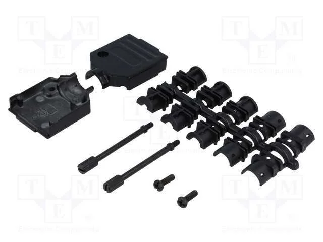 Carcaça: para conectores D-Sub, D-Sub 9pin,D-Sub .