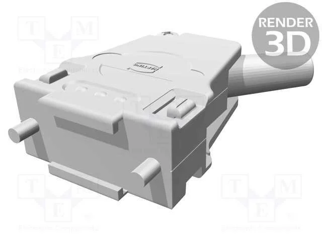 Carcaça: para conectores D-Sub, D-Sub 9pin,D-Sub .