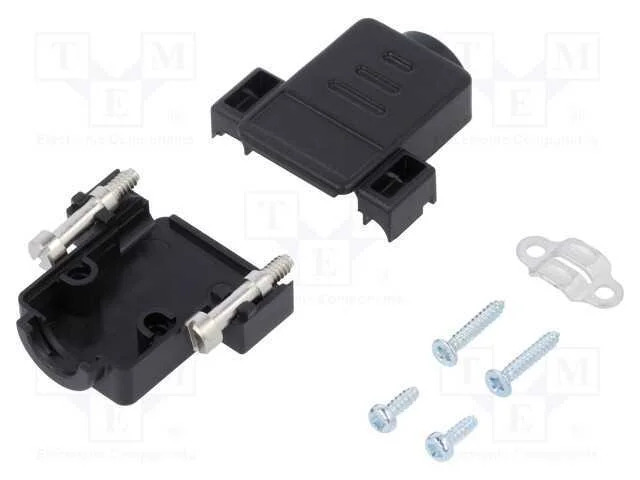 Carcaça: para conectores D-Sub, D-Sub 9pin,D-Sub .