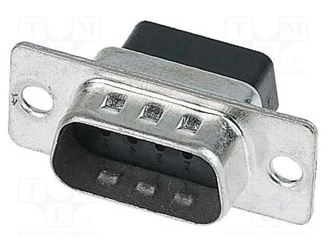 Conector D-Sub PIN 9 ficha femea com cabo .