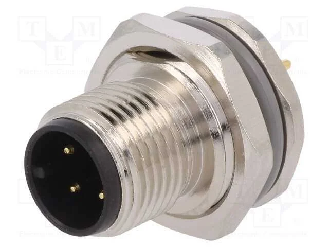 Tomada, M12, Pin: 4, Macho, Código A-Devicenet / Canopen, Tht, Ip67