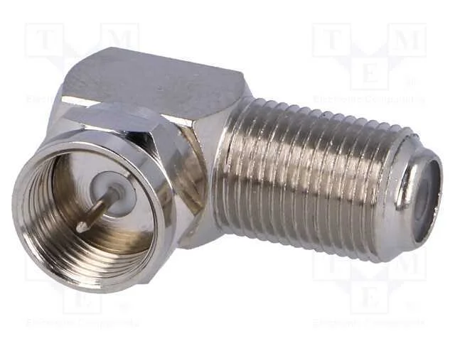 Conector, F tomada,F ficha, angulares 90, 75O, po.