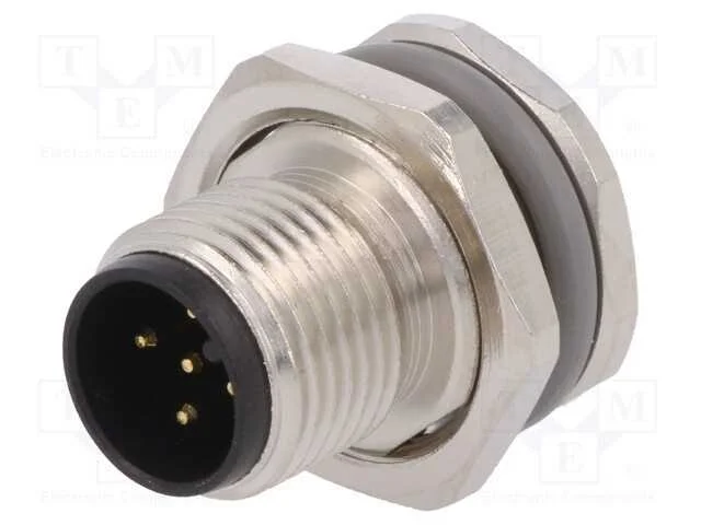 Tomada, M12, Pin: 5, Macho, Código A-Devicenet / Canopen, Tht, Ip67