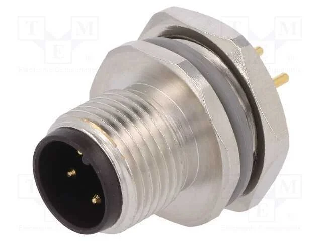 Tomada, M12, Pin: 4, Macho, Código A-Devicenet / Canopen, Tht, Ip67
