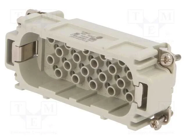 Conector: HDC, inserto de contatos, macho, C146,h.