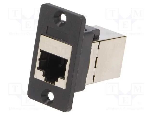 Conector, SLIM, Cat: 6a, blindadas, Sistema: 8p8c.