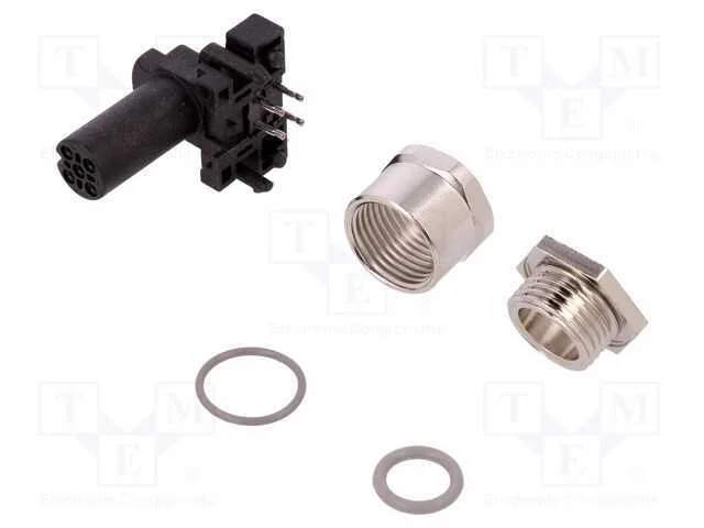 Tomada, M12, Pin: 4, Fêmea, Código A-Devicenet / Canopen, Tht, Ip67