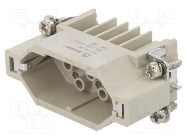 Conector: HDC, inserto de contatos, macho, DD, PI.