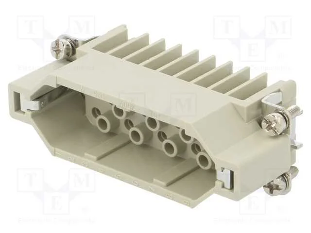 Conector: HDC, inserto de contatos, macho, DD, PI.