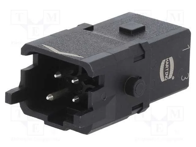 Conector: HDC, inserto de contatos, macho, Han 1A.