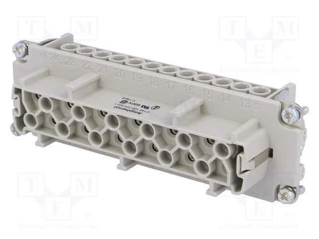 Conector: HDC, inserto de contatos, fêmea, C146, .