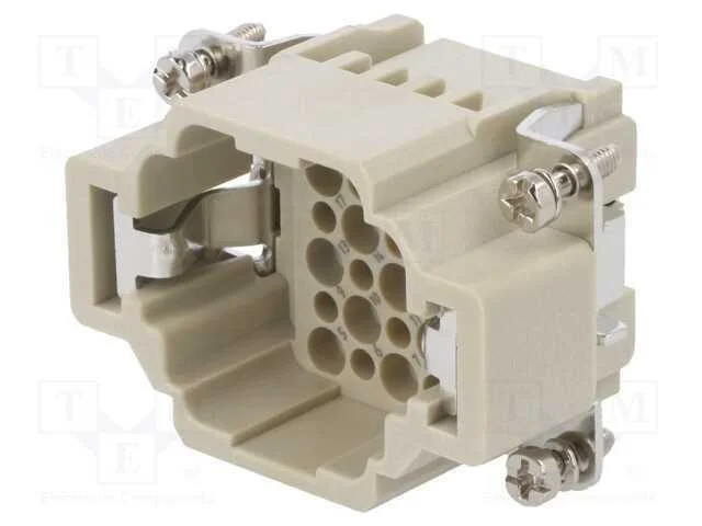 Conector: HDC, inserto de contatos, macho, DDD, P.