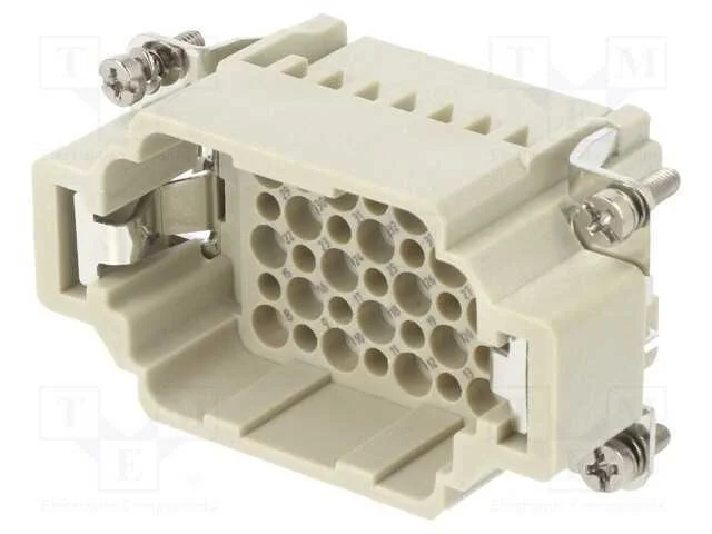 Conector: HDC, inserto de contatos, macho, DDD, P.