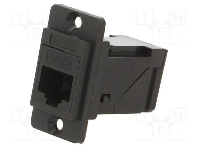 Conector, DUALSLIM, Cat: 5e, Sistema: 8p8c, angul.