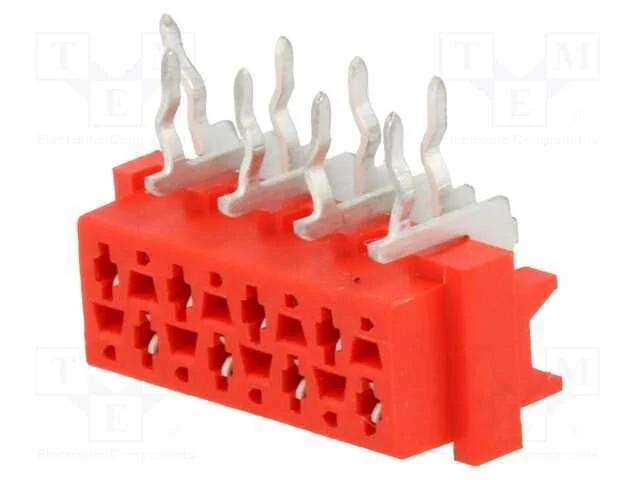 Micro-Match, Tomada, Fêmea, Pin: 8, Tht, para Pcb, Sistema: 2x4