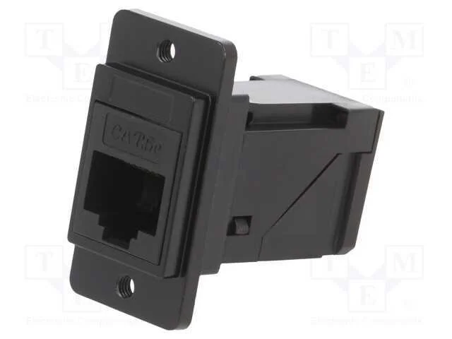 Conector, DUALSLIM, Cat: 5e, Sistema: 8p8c, angul.