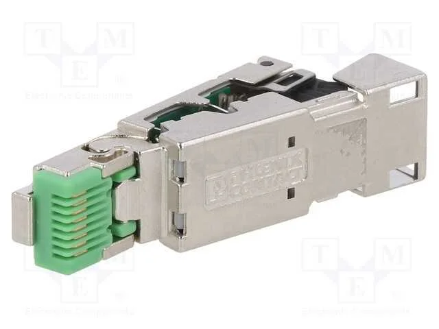 Ficha, RJ45, PIN: 8, dourado, Sistema: 8p8c, com .