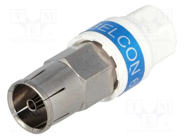 Ficha, Concêntricos 9,5mm (Iec 169-2), com Cabo