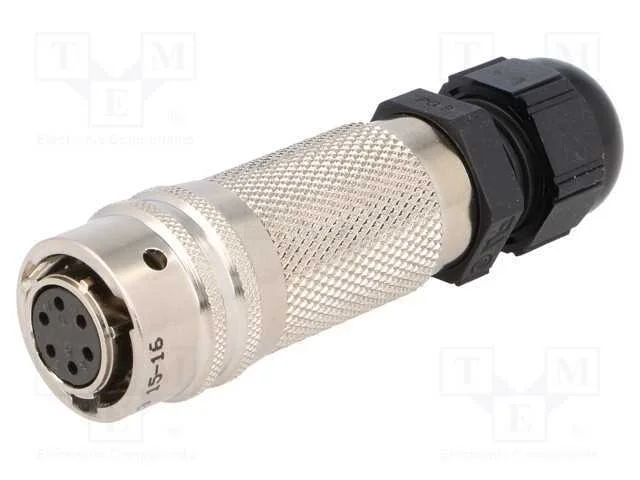 Conector: redondos, com cabo, PT/451, ficha, fême.